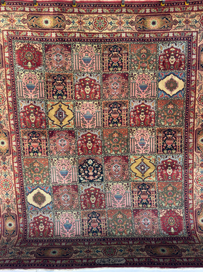 Handmade Romainian Rug 8.2 x 7.22 ft