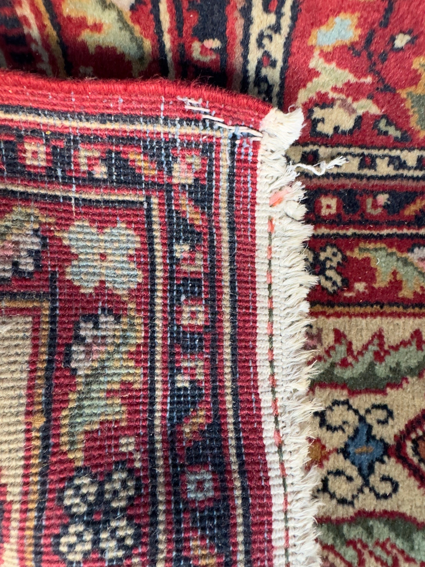 Handmade Romainian Rug 8.2 x 7.22 ft