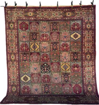 Handmade Romainian Rug 8.2 x 7.22 ft