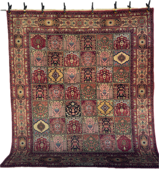 Handmade Romainian Rug 8.2 x 7.22 ft