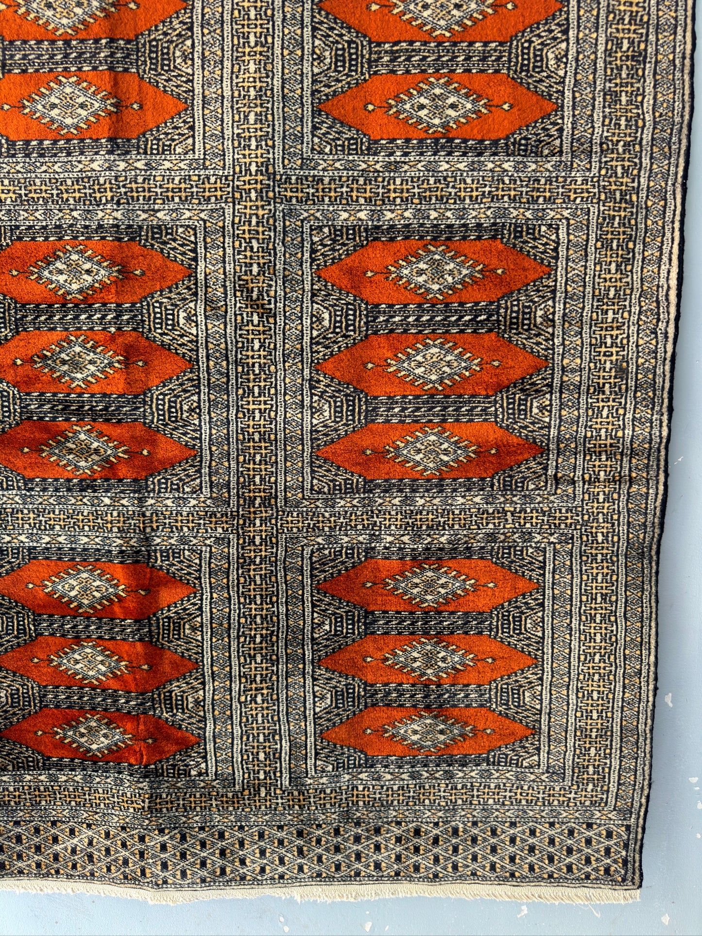 Handmade Jaldar Rug 5 x 3.3 ft