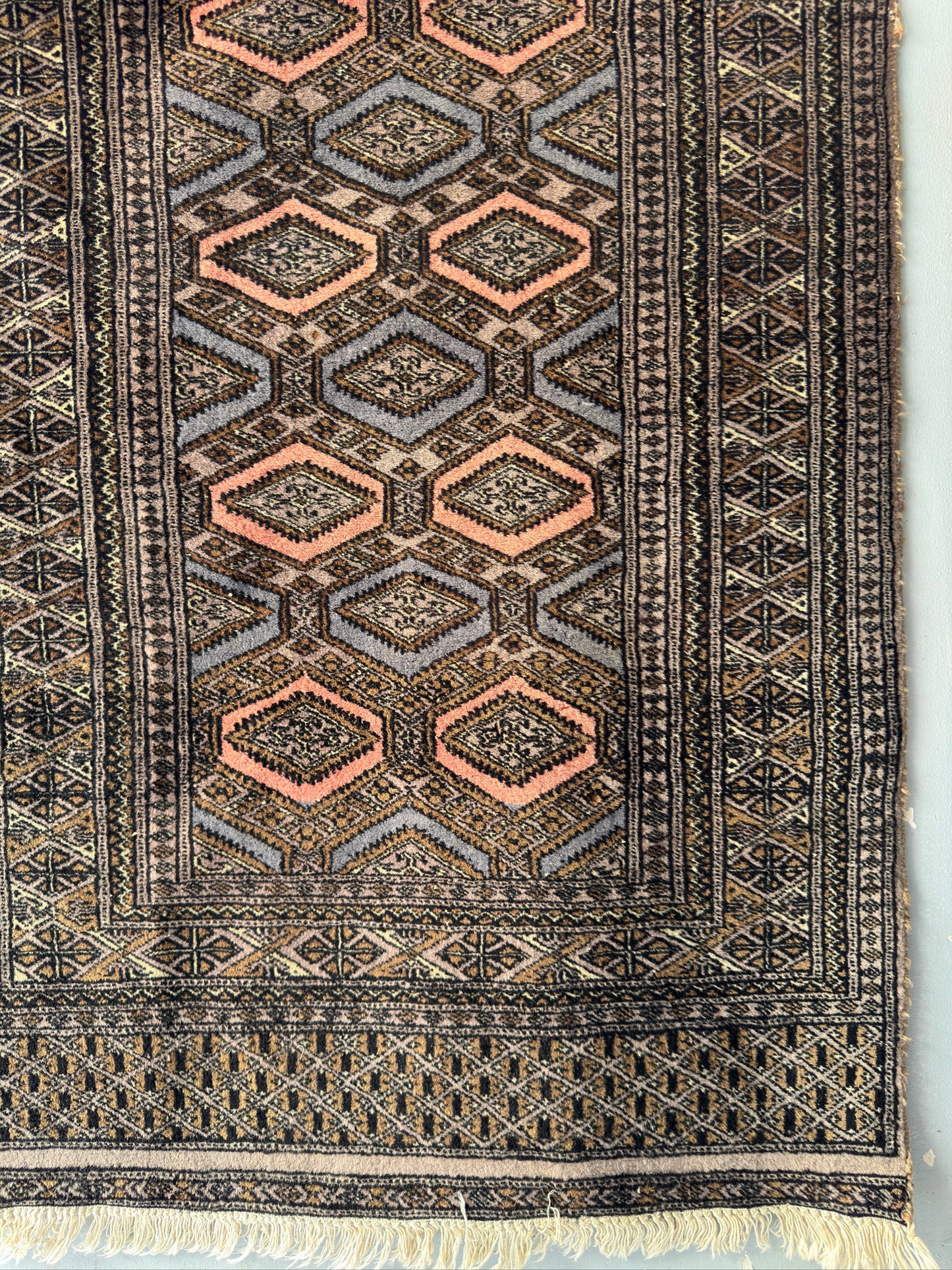 Handmade Jaldar Rug 5.12 x 3 ft