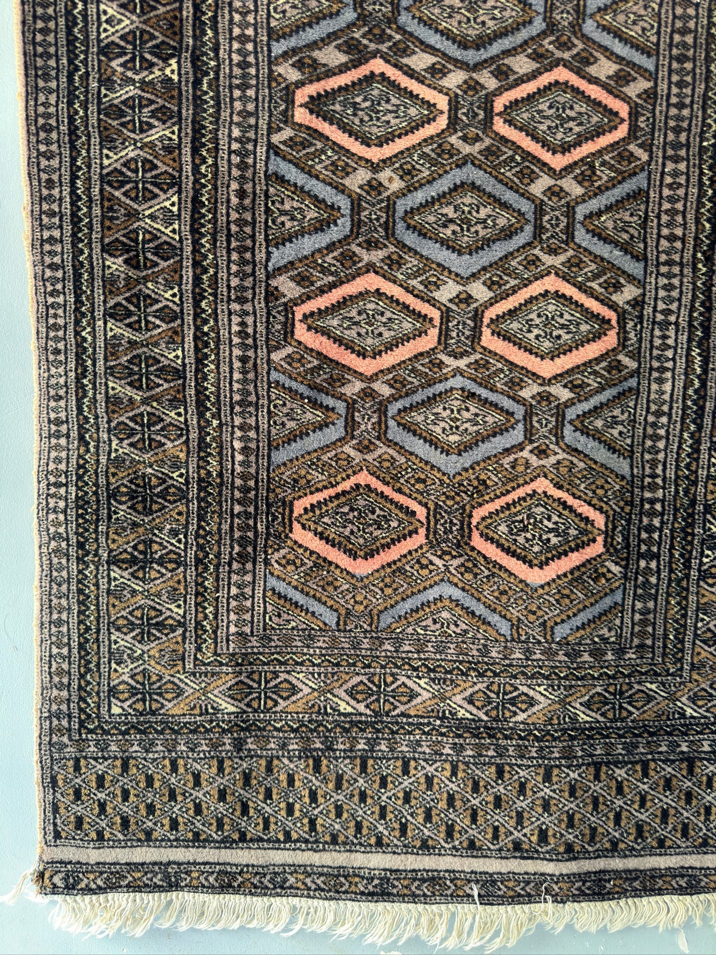 Handmade Jaldar Rug 5.12 x 3 ft