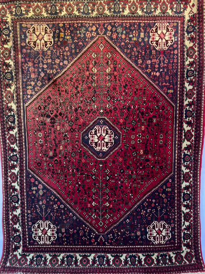 RESERVED ⚡️Handmade Persian Abadeh 220 x 161 cm | 7.22 x 5.28 ft