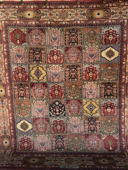 Handmade Romainian Rug 8.2 x 7.22 ft