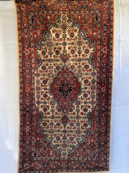 Handmade Oriental Rug 160 x 89 cm | 5.25 x 2.92 ft