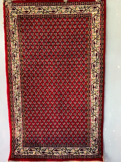 Handmade Oriental Rug 5 x 3 ft