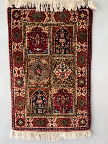 Handmade Romainian Rug 3 x 2 ft