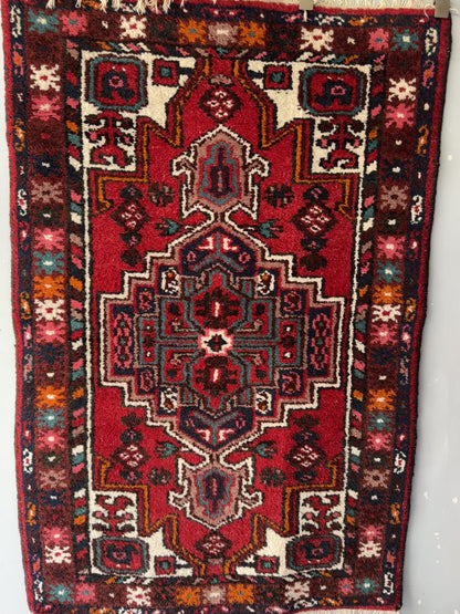 Handmade Oriental Rug 5 x 3.28 ft